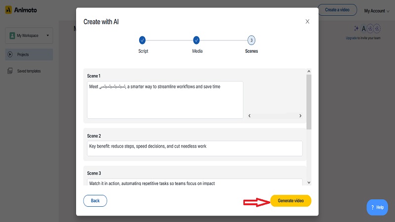 بازبینی صحنه‌های ساخته شده و شروع فرایند تبدیل