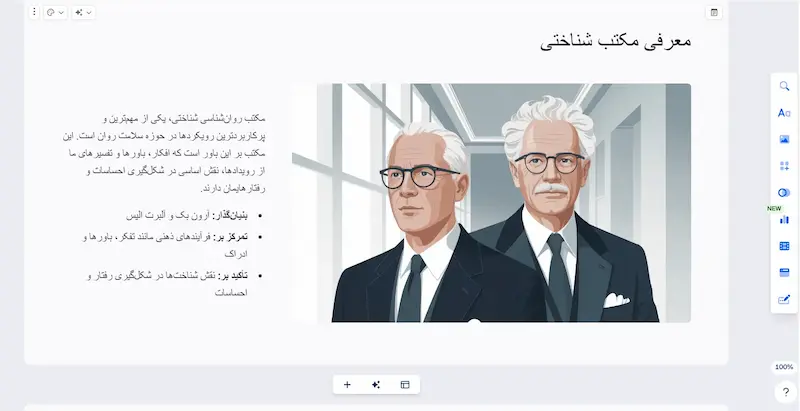 نمونه پاورپوینت ساخته شده توسط گاما