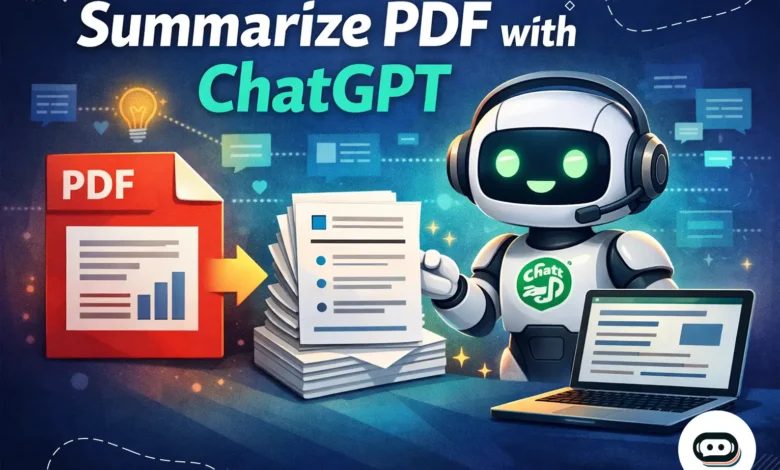 خلاصه کردن PDF با ChatGPT + راهنمای جامع خلاصه سازی فایل